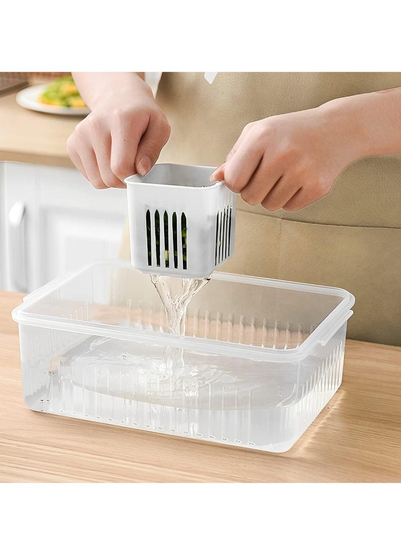 بيوينتي حاوية حفظ الطازج في الثلاجة 6 شبكات - Image 2